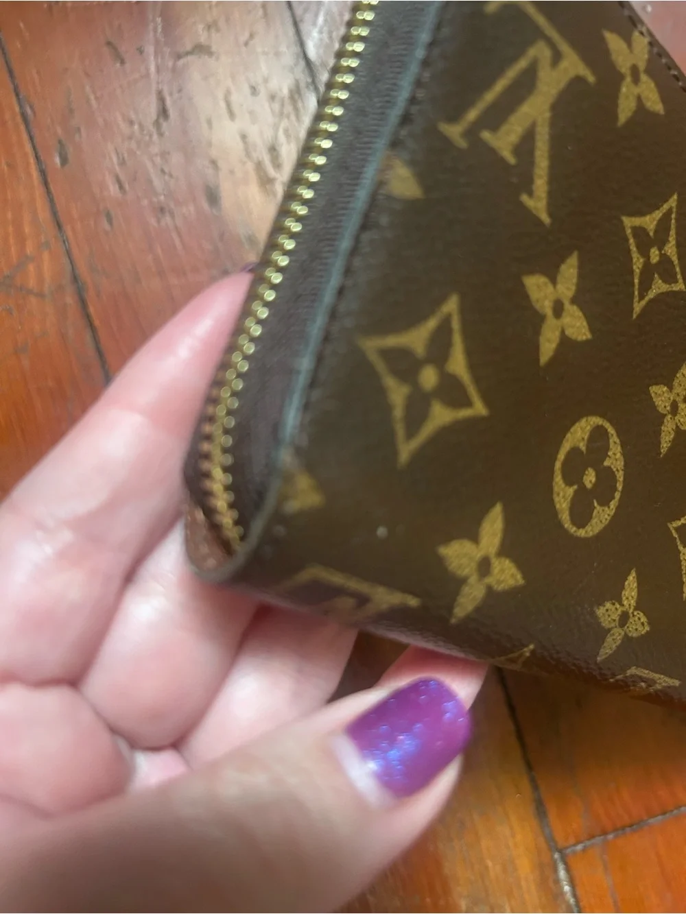 Louis Vuitton Monogram Zippy Wallet